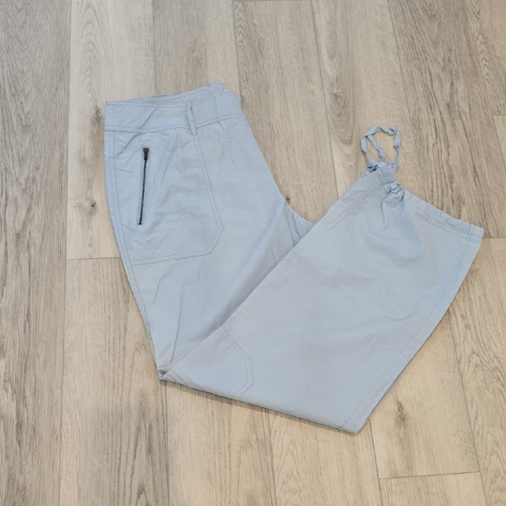Vintage Venezia Light Blue Cargo Pants NWT Size 14 - Picture 5 of 15
